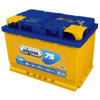 Аккумулятор АКОМ 6СТ-75 EFB Евро