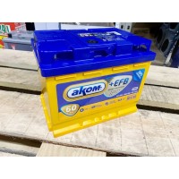 Аккумулятор АКОМ 6СТ-60 EFB Евро