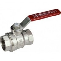 Кран шаровый латунный с внутренней резьбой Ду 25 ручка-рычаг арт. R250Х005 GIACOMINI