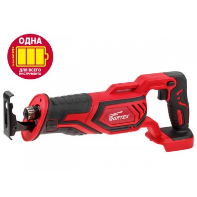 Аккум. сабельная пила WORTEX CSR 1118 E в кор. ALL1 XLT SOLO 18В, дер. 115 мм (18 В, БЕЗ АКБ И ЗУ, дерево до 115 мм, металл до 10 мм, пластик до 90 мм