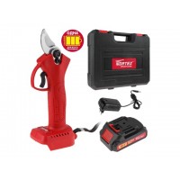 Аккум. секатор WORTEX CBS 2535 ALL1 XLT в чем. БЕСЩЕТ., 18 В, ветки до 25 мм, 1х1.5 А*ч