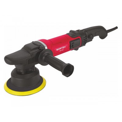 Полировальная машина WORTEX PM 1512 в кор. (1100 Вт, 150 мм, рег.об., конст.эл., эксцентрик, шнур 4 м)