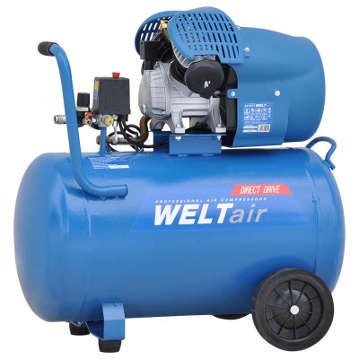 АКЦИЯ! Возд.компрессор WELT AR100V (до 440 л/мин,8 атм,100л,230В,2.2кВт) + Шланг PH08(PU, 20м)
