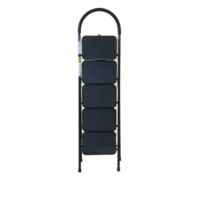 Лестница-стремянка Алюмет МСН205 (5-х ступ., сталь, широкая ступень)