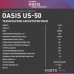 Водонагреватель накопит. Oasis US-50 (50л, 1,5кВт, КПД90%, 25мм, сапф.эмаль, УЗО, верт., 6,5бар)