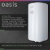 Водонагреватель накопит. Oasis SV-80 (сухой ТЭН, 80л, 1,6кВт, КПД 90%, верт., эмаль, УЗО, 20мм)