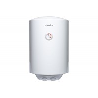Водонагреватель накопит. Oasis MS-30 (SLIM, УЗО, 1500Вт, 30л, верт., медный ТЭН, 34x86см, эмаль)