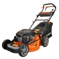 Газонокосилка бензиновая SKIPER GW512S (51см,самох,Loncin 5лс,сталь.дека,рег.об.,травосб.70л, +НОЖ)