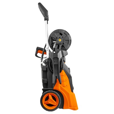 Мойка высокого давления SKIPER PM-210 PRO (2800 Вт, 210 Бар, бесщёт.двиг, 420 л/ч, катушка, щётка)