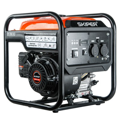 Электростанция (генератор инверторный бензиновый) SKIPER HW3500i (3.5кВт)