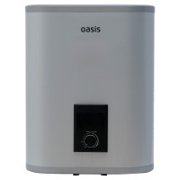 Водонагреватель накопит. Oasis 30G (2кВт, 30л, медный ТЭН, дисплей, верт, УЗО, антизаме