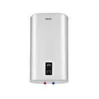 Водонагреватель накопит. Oasis 50А (2кВт, 50л, медный ТЭН, дисплей, верт, УЗО, антизаме