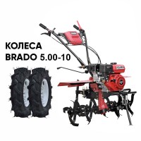 Культиватор BRADO GM-850S + колеса BRADO 5.00-10 (комплект)