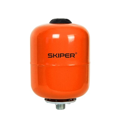 Гидроаккумулятор SKIPER T-8V (8 л, вертикальный, сталь, 6 атм)