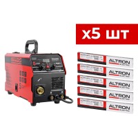 АКЦИЯ Полуавтомат сварочный BRADO MIG/MMA-250L-14 + Электроды ALTRON WR3210 ф3,2мм, уп.1,0кг (5 шт)