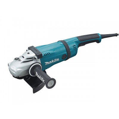 Двуручная углошлифмашина MAKITA GA 9030 SF 01 в кор. (2400 Вт, диск 230х22 мм, вибро, плавный пуск, без регул. об.)