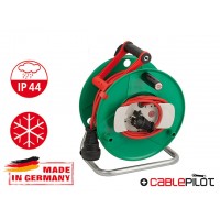 Удлинитель на катушке 40м (1 роз., 3.3кВт, кабель до -35С) Brennenstuhl Garant (3,3кВт; 3х1,5мм2; степень защиты: IP44; для сада)