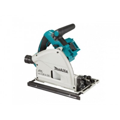 Аккум. циркулярная пила MAKITA LXT DSP 600 Z в кор. (18+18 В, БЕЗ АККУМУЛЯТОРА, 165х20 мм, до 56 мм)